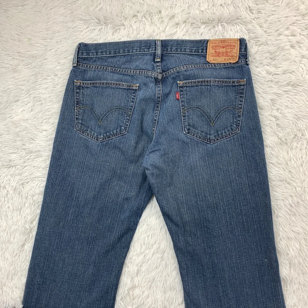 Levis Jeans 34x30 Blue 559 Baggy Loose Relaxed Skater Denim Pants Y2K Tag‎ 33x32